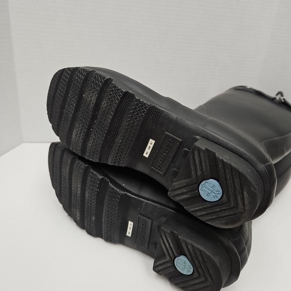 Hunter Black Women's Winter & Rain Boots - Picture 7 of 8